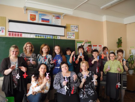 Teachers and dolls